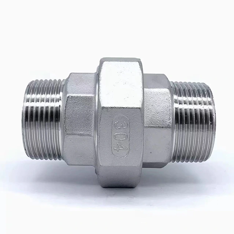 প্লাম্বিঙৰ বাবে ডাবল মেল থ্ৰেড ইউনিয়ন