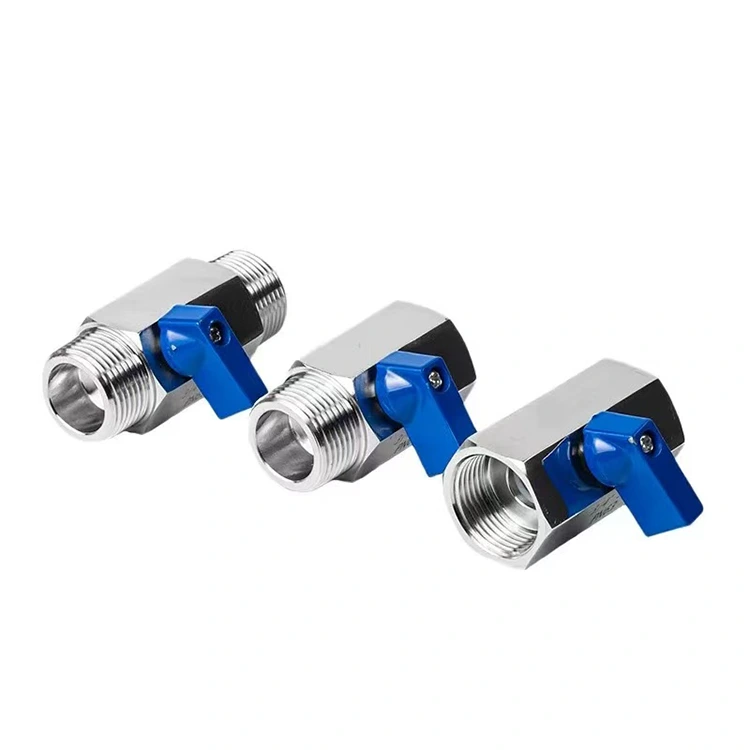 এইচভিএচি আৰু গেছৰ বাবে বিশেষ মিনি বল ভালভ