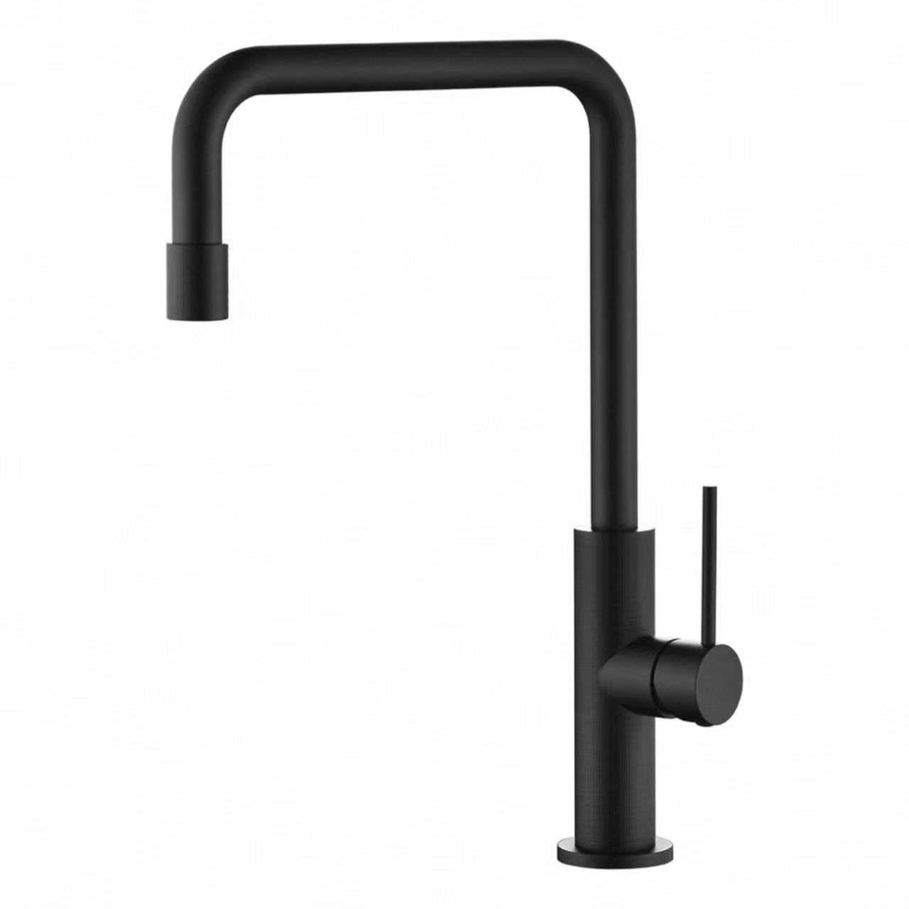 মিনিমালিষ্ট এল আকৃতিৰ টিউব Knurled পাকঘৰ গরম আৰু ঠাণ্ডা কল